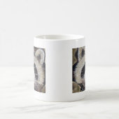 Waschbär-Malerei Kaffeetasse (Mittel)