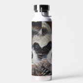 Waschbär-Malerei Trinkflasche (Links)