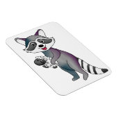 Waschbär mit Schaf Magnet (Rechte Seite)