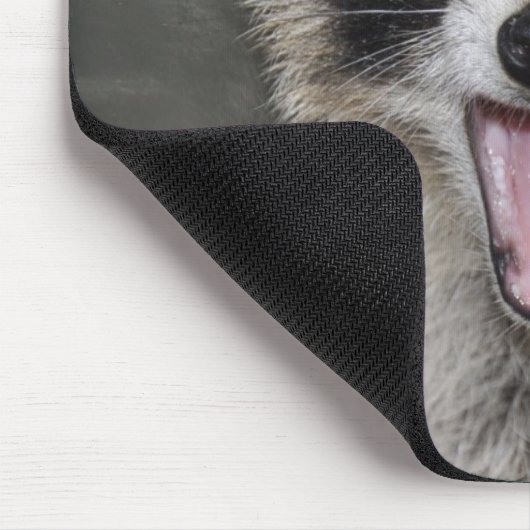 Waschbär Mousepad - #1025 (Ecke)