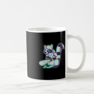 Waschbär Müll Panda Gruselige Vaporwave 80er Tier Kaffeetasse