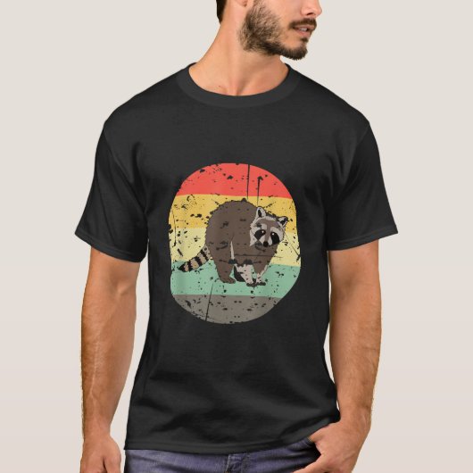 Waschbär Müllwaschbär T-Shirt (Vorderseite)