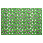 Waschbär-Muster-Design Grün Stoff (Yard (91,4 cm))