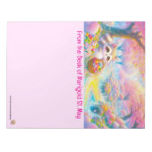 Waschbär Notizblock (Vorderseite)