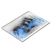 Waschbär - notizblock (Linke Seite)