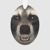 Waschbär Ornament (Rückseite)