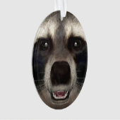 Waschbär Ornament (Vorderseite)