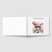 Waschbär-Pilot-Geburtstag Gästebuch (Voll)