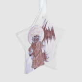 Waschbär-Priester-Verzierung Ornament (Vorderseite)