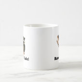 Waschbär-Regel! Kaffeetasse (Mittel)