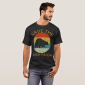 Waschbär rettete den Müllpanda T-Shirt (Vorne ganz)
