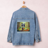 Waschbär-Rubik-Wald-Puzzle Jeansjacke (Hangar)