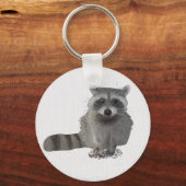 Waschbär Schlüsselanhänger (Vorderseite)
