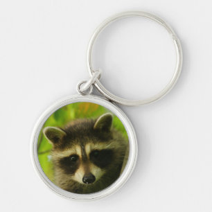 Waschbär Schlüsselanhänger