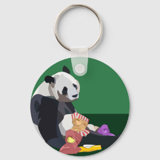 Waschbär-Schlüsselanhänger Schlüsselanhänger
