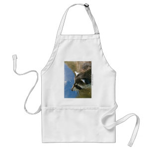 Waschbär Schürze