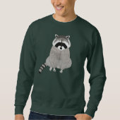 Waschbär-Sweatshirt Sweatshirt (Vorderseite)