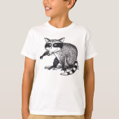 Waschbär T-Shirt (Vorderseite)