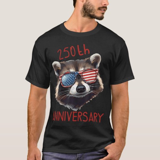 Waschbär T-Shirt (Vorderseite)