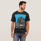 Waschbär-T-Shirt T-Shirt (Vorne ganz)