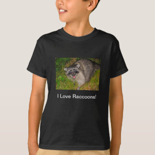 Waschbär-T-Shirt T-Shirt