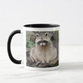 Waschbär Tasse (Links)