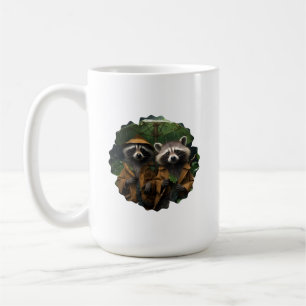 Waschbär-Tasse Kaffeetasse