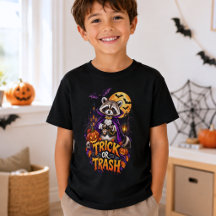 Waschbär Trick or Trash Vampir Halloween