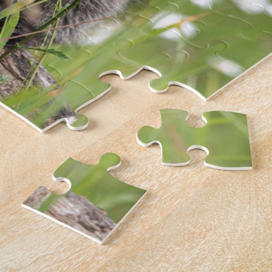 Waschbär-Überraschung Puzzle (Seite)