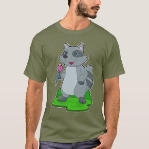 Waschbär wirft Pfeile T-Shirt