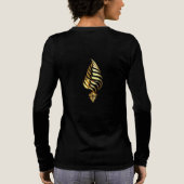 Waschbare und haltbare Maschine Tri-Blend Shirt (Rückseite)