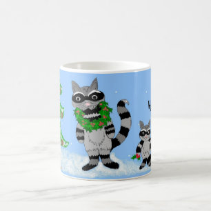 Waschbären- Bah Humbug... Kaffeetasse