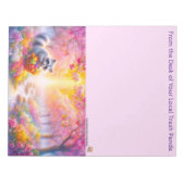 Waschbären Notizblock (Vorderseite)