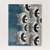 Waschbären Puzzle (Vertikal)