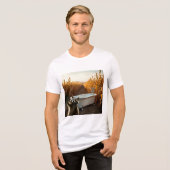 Waschbären-Selfie 1 Tri-Blend Shirt (Vorderseite voll)