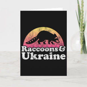 Waschbären und Ukraine Waschbär  Karte