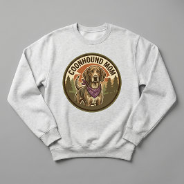 Waschbärenhund-Mama-Crewneck-Hunde-Mama-Geschenk f Sweatshirt
