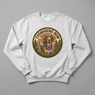 Waschbärenhund-Mama-Crewneck-Hunde-Mama-Geschenk f Sweatshirt