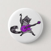 Waschbärknopf Button (Vorderseite)