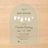 Waschbecken Grün Minimalistisch lichtdurchlässige Acryleinladungen (Vorderseite)