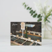 Waschbecken Postkarte (Stehend Vorderseite)