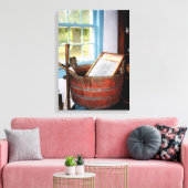 Waschbrett Leinwanddruck (Insitu (Wohnzimmer))