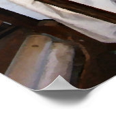 Waschbrett Poster (Ecke)