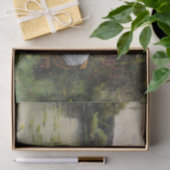 Wäsche am Wasserrand von Daniel Knight Seidenpapier (Geschenk)