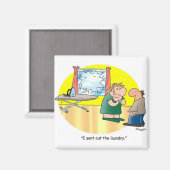 Wäsche ausgeschickt magnet (Vorderseite/Rückseite)