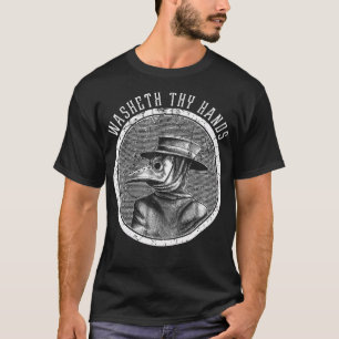 Wasche Deine Hände - Mittelalterlicher Pestdoktor T-Shirt