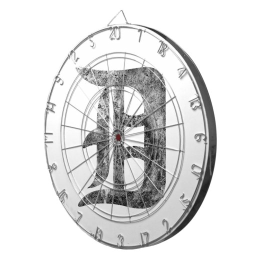 Wäsche Detroits D Dartscheibe (Vorderseite rechts)