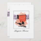 Wäsche-Duschen-Einladung Einladung (Vorne/Hinten)