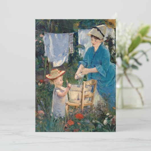 Wäsche | Édouard Manet (Stehend Vorderseite)