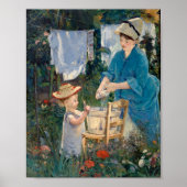 Wäsche | Édouard Manet Poster (Vorne)